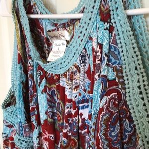 Paisley Vine Tunic